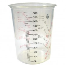 600ml polypropylene mixing cups